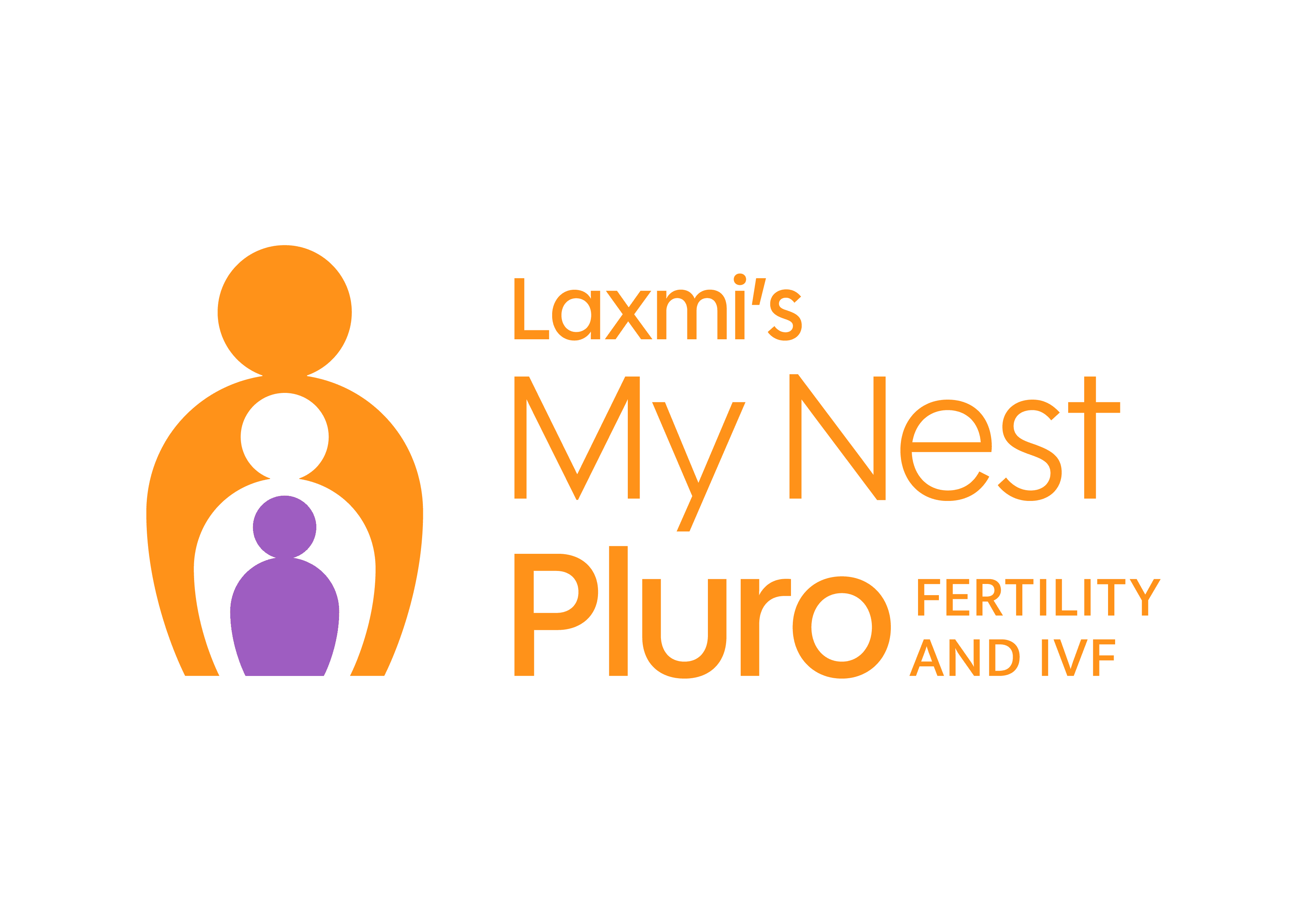 Laxmi's My Nest Pluro centre logo on white background